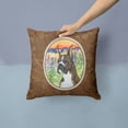 thumbnail image 2 of Carolines Treasures Boxer Fabric Decorative Pillow 14Hx14W multicolor, 2 of 4
