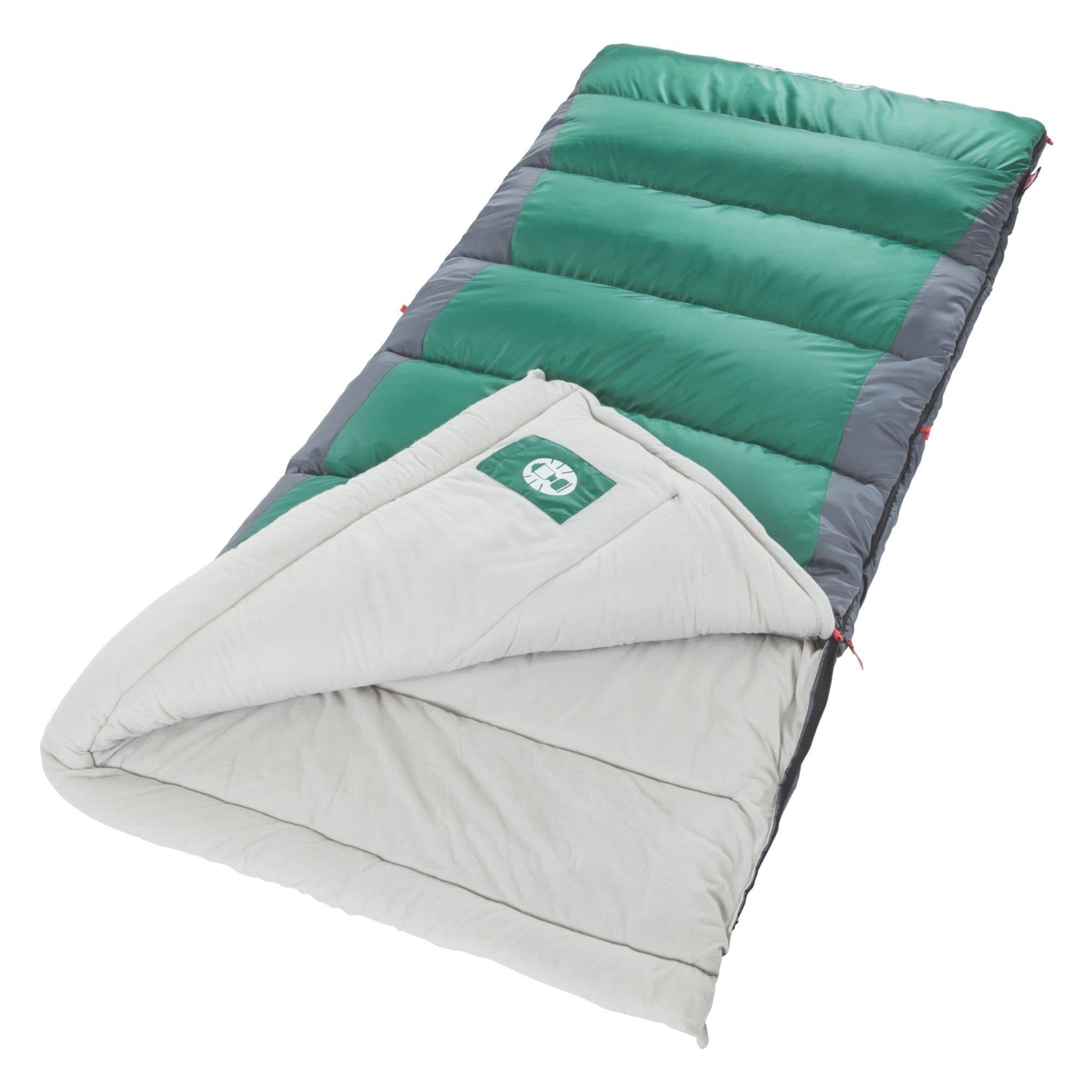 Coleman 'Autumn Glen' 40 Big n' Tall Sleeping Bag Green/Grey