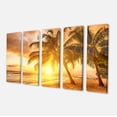 thumbnail image 3 of Design Art - Bright Sunset at Barbados Island, 3 of 3
