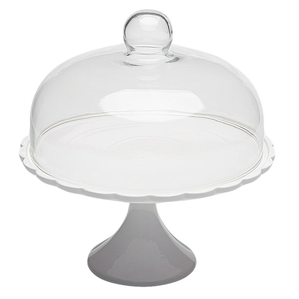 Homemaxs Cake Stand Displaycupcake Dessert Dome Plate Cover Tray Tower