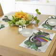 thumbnail image 4 of Ambesonne Sloth Place Mats Set of 4, Indolent Jungle Animal, Standard Size, Multicolor, 4 of 6