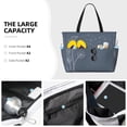 thumbnail image 3 of Honeii White Dandelion for Tote Bag with Adjustable Strap,Beach Bag, Waterproof Sandproof Beach Tote Bag, Large Capacity Foldable Beach Bags, 3 of 7