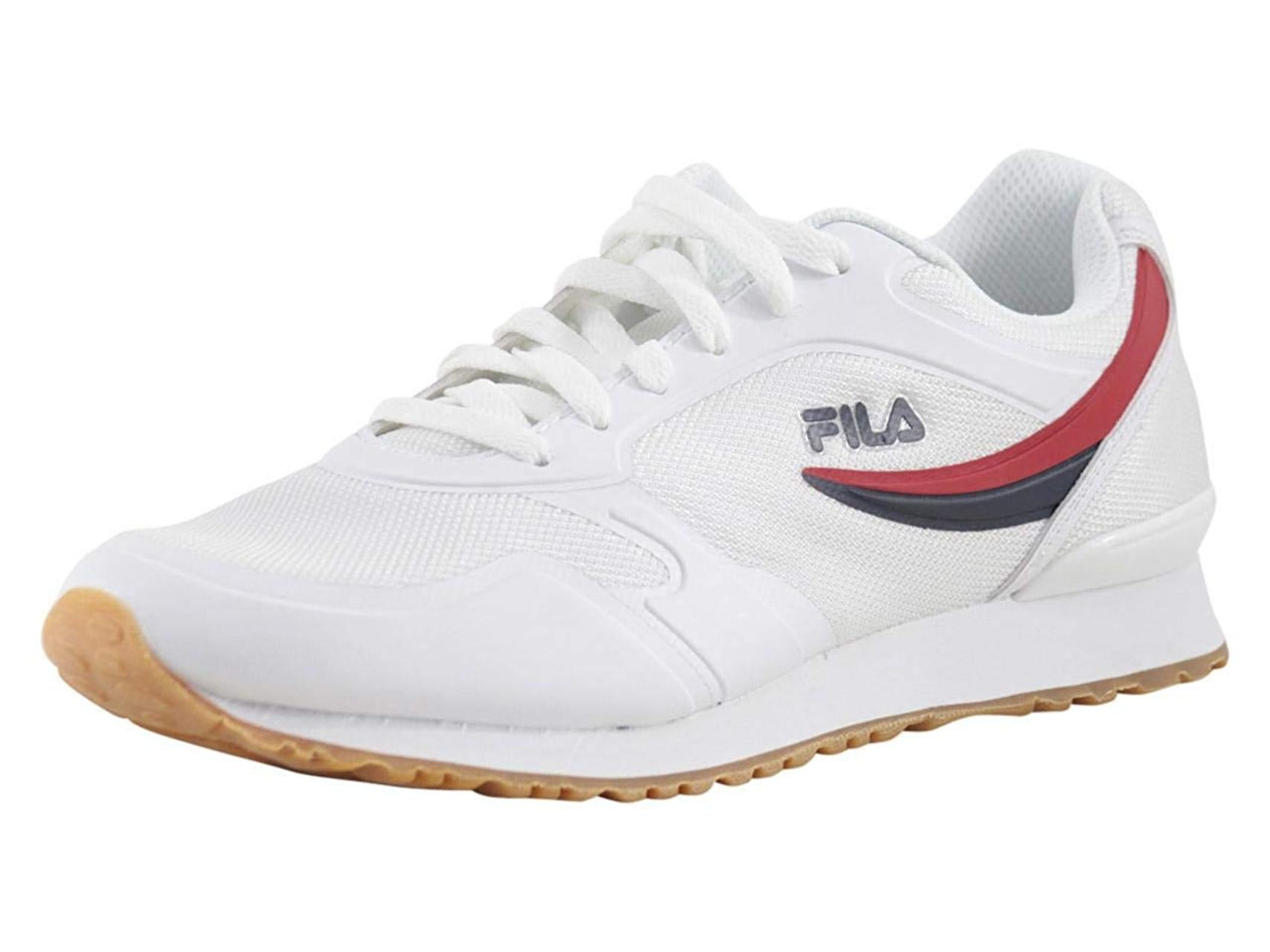 fila shoes for men red