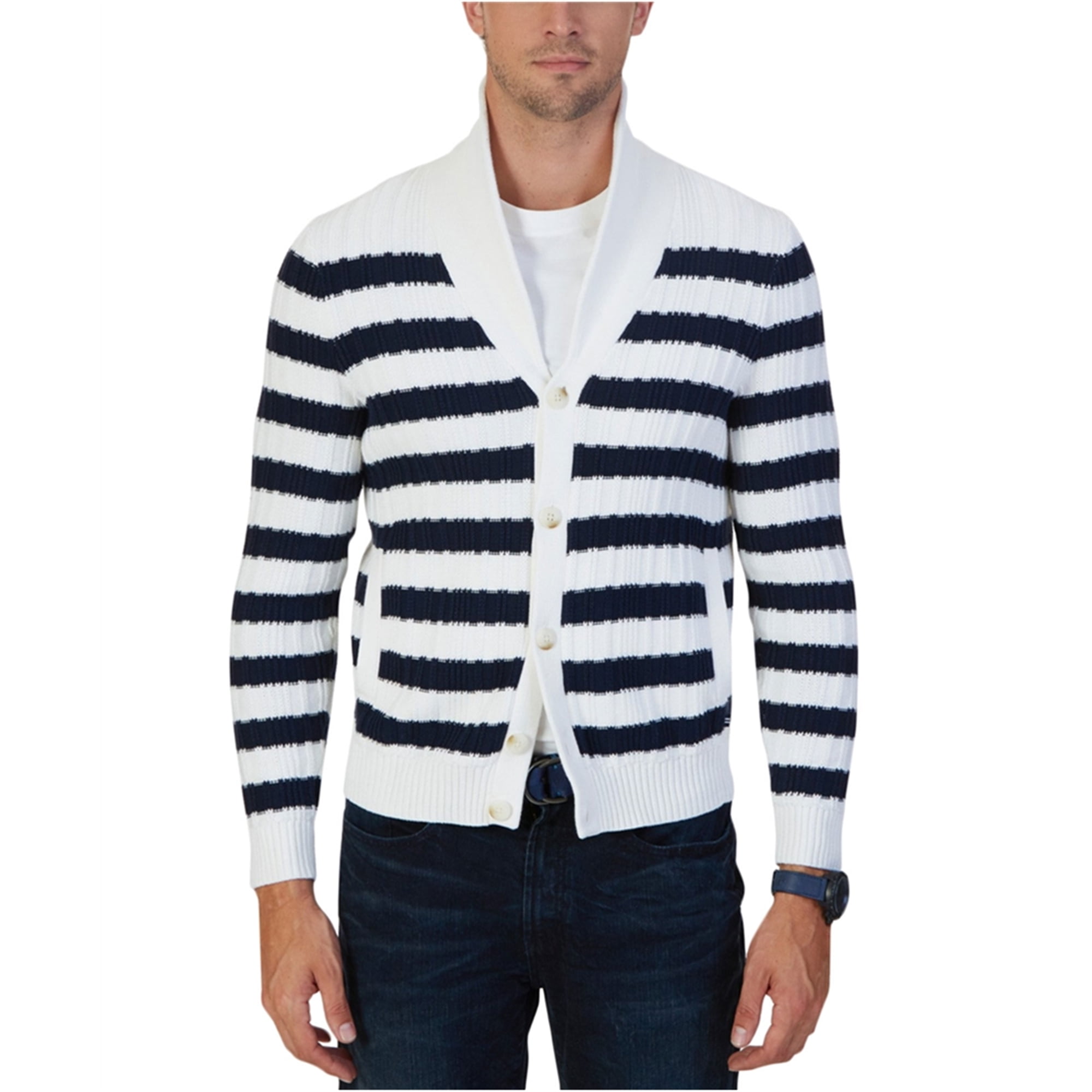 nautica men's cardigans