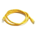 thumbnail image 4 of iMBAPrice - Cat6 RJ45 Snagless Ethernet Patch Cable in Yellow Color (3 feet) - 10 Pack, 4 of 7