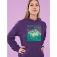 thumbnail image 2 of Wavey Rocky Mountains Hoodie Women's -SelectDesign, 2 of 4