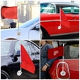 thumbnail image 3 of 2 Pcs Mât de Drapeau de Voiture avec Base à Ventouse Support Universel pour Parade Événements Extérieurs Support de Mât de Drapeau pour Voiture Camion RV, 3 of 9