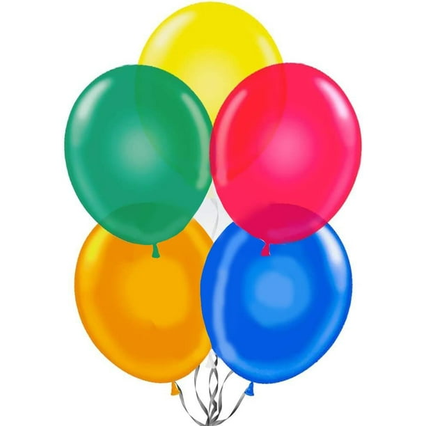PMU Balloons 17 Inch PartyTex Premium Assorted Helium Quality Latex