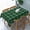 Forest Green, variant on Rectangle Tablecloth Rust Checkered Modern Minimalist Oblong Table Cover Washable Table Cloths for Kitchen Dinning Party Tabletop Modern Decoration 60 x 102inch