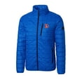 thumbnail image 2 of Men's Cutter & Buck Royal Denver Broncos Throwback Logo Rainier PrimaLoft Eco Insulated Full-Zip Puffer Jacket, 2 of 3