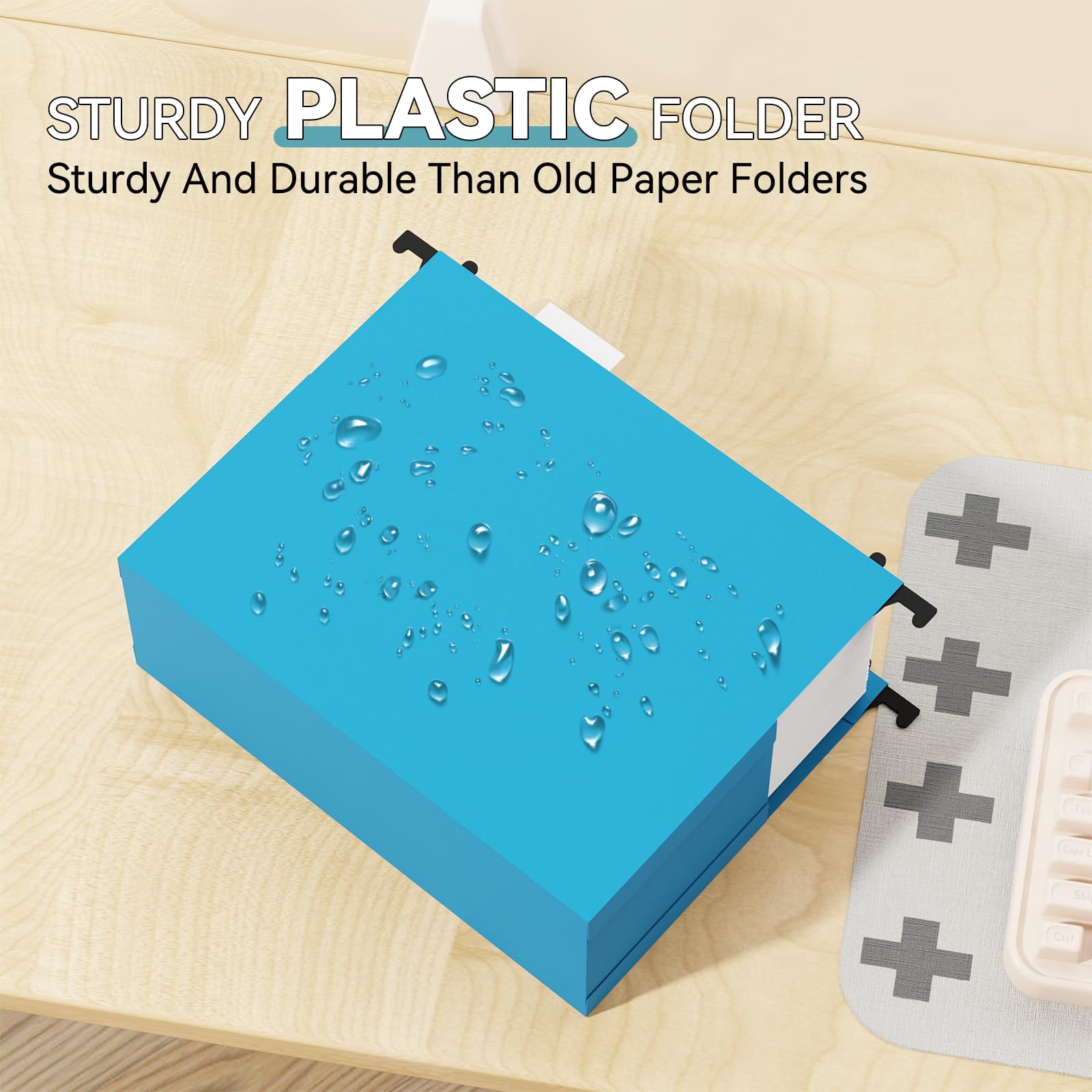 Plastic Expandable Hanging File Folder Letter Size Heavy Duty 3 Inch Expansion 6 Pack Extra Capacity Folders Accordian Pocket Adjustable Tabs Organizer For Bulky Files-colored
