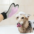 thumbnail image 4 of Pet Grooming Gloves 9 x 7 Inch 2 in 1 Hair Removal and Massage Gloves for Dogs Cats Shedding Control, 4 of 6