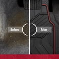 thumbnail image 4 of Alfombrillas Dickies DuraSport de 3 piezas para coches, camiones y vehículos deportivos utilitarios, color negro y rojo, 4 of 7