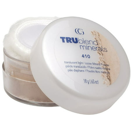 CoverGirl TruBlend Minerals Loose Powder, Translucent Light [410] 0.63 oz (Pack of