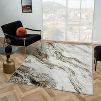 Luxe Weavers Modern Abstract Anthracite 6x9 Area Rug, Indoor Carpet