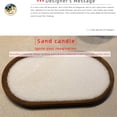 thumbnail image 3 of Sand Candle Wax Granules DIY Kit 1LB, Pearlized Palm Soy Wax for Candle Making, 120 Hours Burn Time with Wicks Included, Reusable Container Candle Sand for Home Decor Gift Craft Hobby, 3 of 5