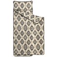 thumbnail image 2 of Geometric Diamond Beige Pattern Teens Toddler Nap Mat with Pillow, Sleeping Mat Bag for Preschool Daycare 59"x22", 2 of 6