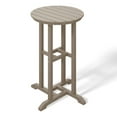 thumbnail image 5 of Costaelm Paradise Counter Height Bar Stools Outdoor Bistro Patio Bar Table Set, Weathered Wood, 5 of 7
