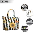 thumbnail image 3 of Sunflower Women's Large Weekend Travel Bag Moving Canvas Handbag Thick Double Layer Beach Weekend Travel Unisex Hospital Maternity Delivery with Toiletry Waterproof, 3 of 5