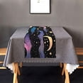 thumbnail image 4 of Coolnut Colorful Stars and Moon Table Runner 14x108in,Coffee Table Runners, Dresser Scarf, Outdoor Short Small Dining Table Runners, Geometric for Nightstand, Dinner Parties, Wedding95 Home Decor, 4 of 6