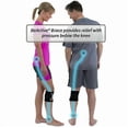 thumbnail image 2 of 2Pcs Sciatic Nerve Brace Acupressure Leg Back Pain Knee Support Brace, 2 of 5