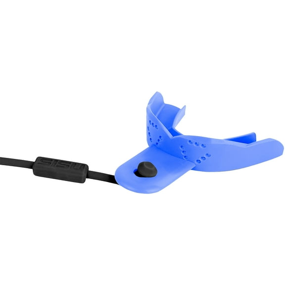 SISU Adult 2.0mm Thin Tether Mouthguard - Royal Blue