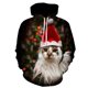 thumbnail image 1 of Sudaderas con capucha de Papá Noel para hombre, ropa con estampado 3D de muñeco de nieve de Navidad, ropa de mujer, Sudadera con capucha con personalidad, sudadera para niños, 1 of 4