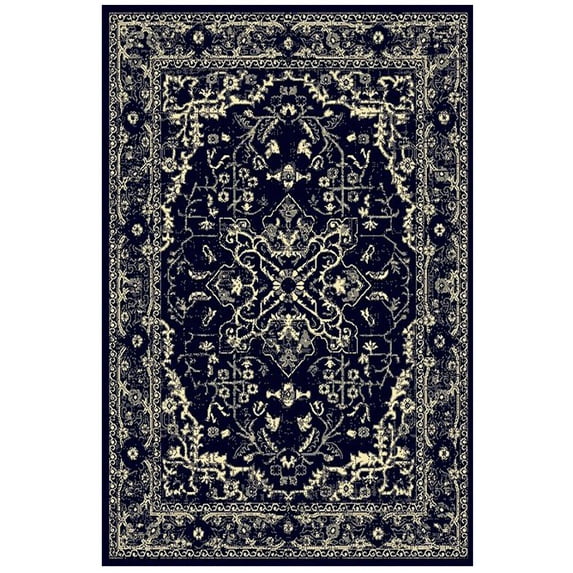 Medallion Traditional Living Room Bedrrom Area Rug