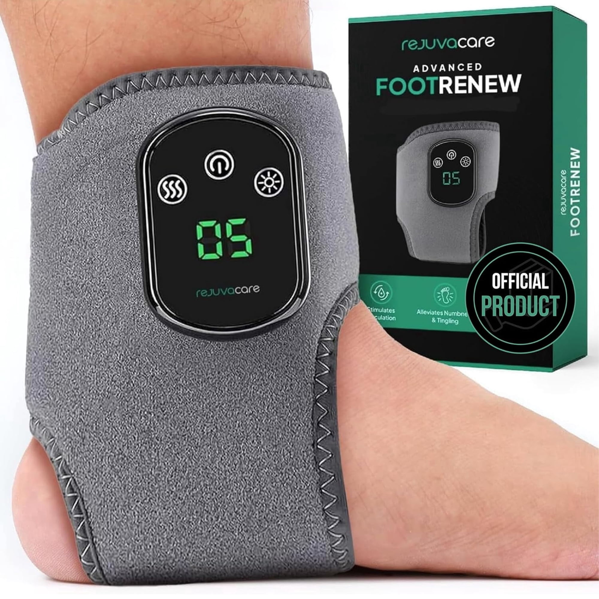 TZVXPGI Foot Renew Triple Method Massager for Home Use - The Official 2026 - Relaxation Support for Foot and Ankles