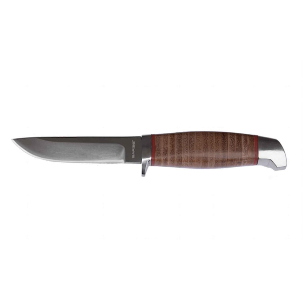 Sarge Knives Tk Retro Stacked Leather Fixed Blade SK923 Walmart