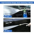 thumbnail image 3 of Foam Cannon Dual Connector Accessory, Pressure Washer Double Tip Attachment for Foam Cannon with 5 Spray Nozzle, 1/4 "Quick Connect, 1.1 mm Orifice and Foam Maker, 3 of 7