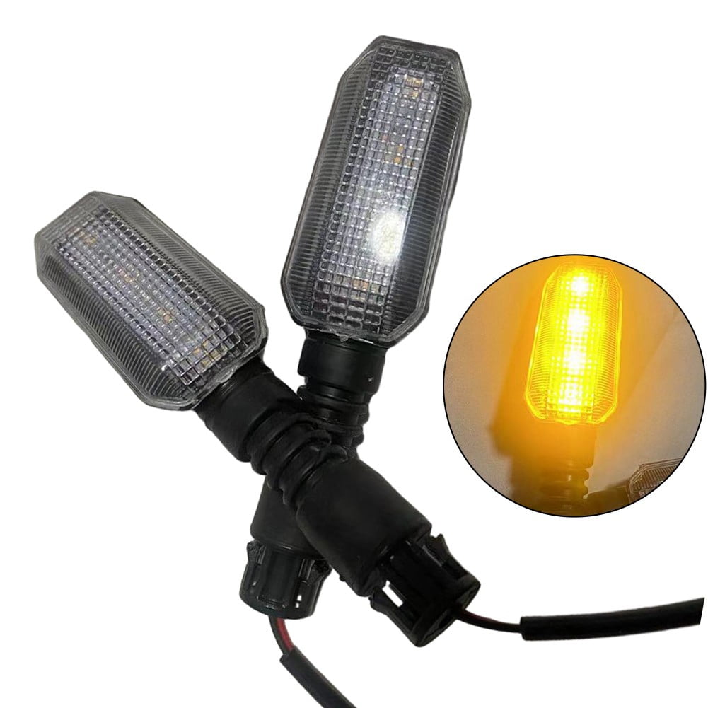 Vélo Électrique 36V-72V Feu Arrière d'Vélo Électrique Clignotant Lampe de Porte-Bagages Arrière Feu Arrière