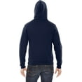 thumbnail image 3 of F498W American Apparel Flex Fleece Pullover Hoodie Navy 2XS, 3 of 3