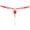 Red, variant on Women Sexy Tassel Mesh Pearl Briefs Hollow Out Panties Crochet Lace Up Panty Thongs G String Lingerie Underwear Women'S Panties One Size