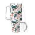 thumbnail image 2 of Pofeuu Hawaii Palms Print 40oz Ice Bully With Handle And Straw Stainless Steel Vacuum Insulated Cup And 2 In 1 Straw Lid, 2 of 8