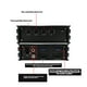 thumbnail image 4 of Amplificador De Altavoces De Automóviles, aleación De Aluminio DSP 320W MEJORA LA DEL SONIDO CON DISIPACIÓN DE CALOR DE RUNURA GRANDE PARA TELEFONO, Enchufe Y Cableado, 4 of 7