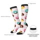 thumbnail image 4 of Fotbe Donut Calcetas Divertidas Estampadas para Hombre y Mujer, Calcetas de Algodón hasta la Rodilla para Caminar, Correr, Enfermería y Embarazo, 4 of 6