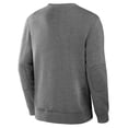 thumbnail image 3 of Men's Fanatics Heather Gray New York Rangers Decades Collection Legendary Fleece Pullover Sweatshirt, 3 of 3
