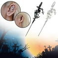 thumbnail image 3 of Myth Of The Moon Ear Hook Needle Piercing Earrin Creative Star Earrings Gif, 3 of 9