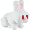 thumbnail image 1 of Minecraft Plush White Rabbit Toy, 8-inch Collectible Soft Doll Inspired by Video Game Character, 1 of 6