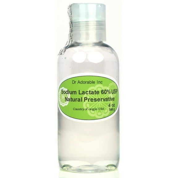 Dr Adorable - 4 oz - Sodium Lactate - 60% USP Natural Preservative