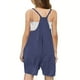 thumbnail image 4 of Odeerbi 5-14 Años Niñas Traje de Verano Lindo Color Sólido Camisola Romper Casual Transpirable Cómodo Combinados Pantalones Cortos Con Bolsillos, 4 of 5