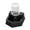 thumbnail image 3 of Comedero para reptiles, resistente, para mascotas, adorno, fácil limpiar, regalo, dispensador agua portátil para serpientes, geckos y tortugas. Negro, 3 of 8