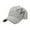 Grey, variant on Men Women Solid Mesh Quick Drying Adjustable Breathable Sport Outdoor Sun Baseball Visor Cap, Black
