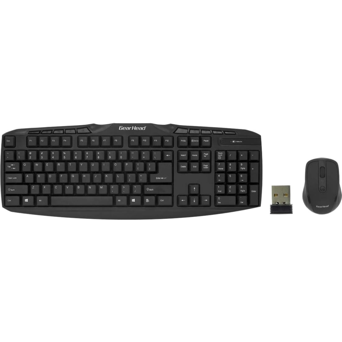 gear head 2.4 ghz wireless desktop with optical mouse