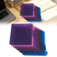 thumbnail image 2 of Plastic 8-Tab Dividers With Two Pockets,Plastic Pocket Dividers for 3-Ring Binders,8 Tabs Binder Dividers With Tabs,Transparent Binder Dividers With Pockets for Office and Home Organization,Z_Purple, 2 of 9
