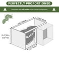 thumbnail image 4 of Dextrus 2-Tier Swing Tray, Soft Close Blind Corner Kitchen Cabinet Organizer, Left Swing for 36" and Larger Right Handed Open Blind Kitchen Cabinets, 4 of 8