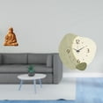 thumbnail image 2 of Estatua del Corazón de Jesús,Estatua del Sagrado Corazón de Jesús para decoración del hogar,Figura católica de Jesús,Reloj de pared,Reloj de pared silencioso Reloj de pared nórdico, 2 of 8