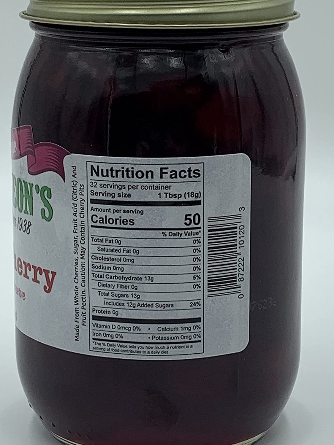 McCutcheons Cherry Preserves 20 oz