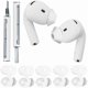 thumbnail image 1 of Chenchen 5 Pairs Ear Tips for AirPods 4, Silicone Earbuds Cover Compatible with Apple AirPods 4th Generation [Not Fit in The Charging Case], Anti Slip Eartips with Cleaning Pen for Airpods4(White), 1 of 1